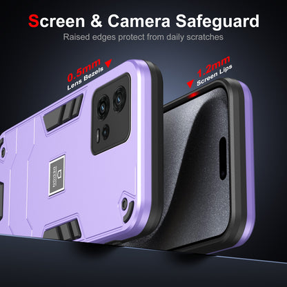 Motorola Moto G72 Shockproof Case - Durable TPU+PC Material, Lightweight, Anti-Fall and Anti-Bump Design, Fashionable Phone Protection-buycases.co.uk