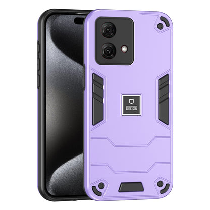 Motorola Moto G84 Shockproof Case - Durable TPU+PC Material, Lightweight, Anti-Fall and Anti-Bump Design, Fashionable Phone Protection-buycases.co.uk