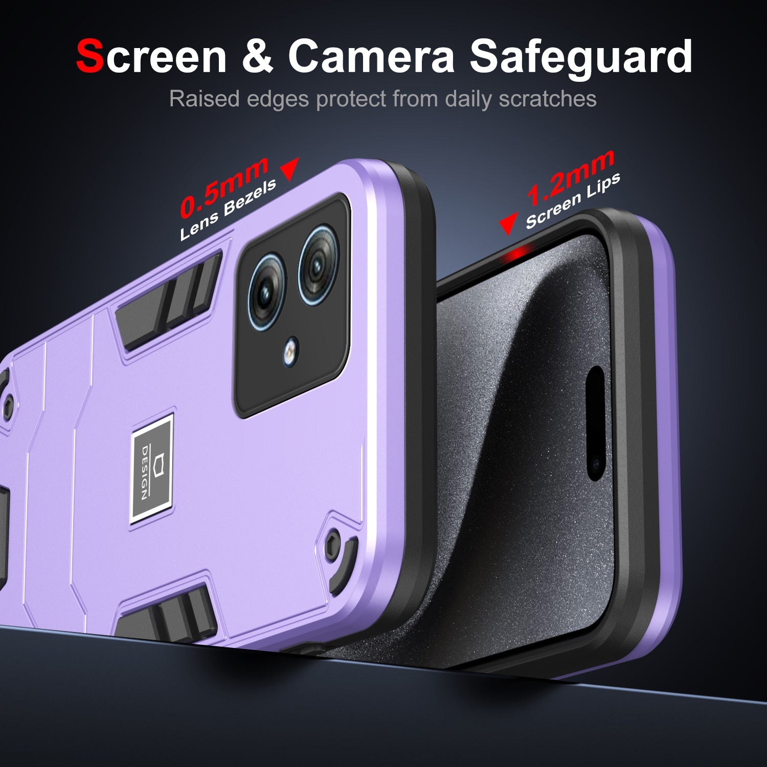 Motorola Moto G 2023 5G Shockproof Case - Durable TPU+PC Material, Lightweight, Anti-Fall and Anti-Bump Design, Fashionable Phone Protection-buycases.co.uk