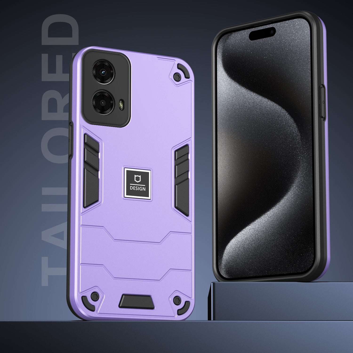 Motorola Moto G 2024 5G Shockproof Case - Durable TPU+PC Material, Lightweight, Anti-Fall and Anti-Bump Design, Fashionable Phone Protection-buycases.co.uk