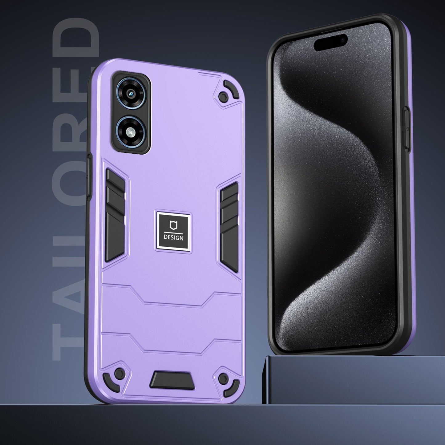 Motorola Moto G Play 2024 Shockproof Case - Durable TPU+PC Material, Lightweight, Anti-Fall and Anti-Bump Design, Fashionable Phone Protection-buycases.co.uk