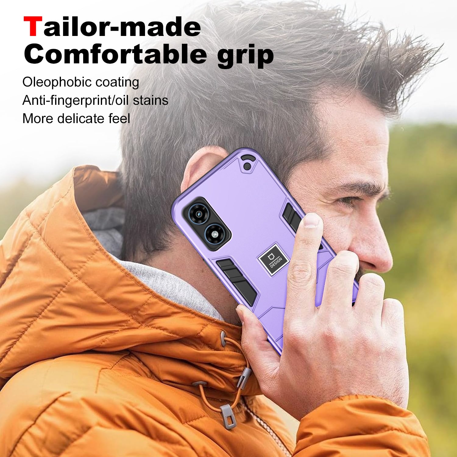 Motorola Moto G Play 2024 Shockproof Case - Durable TPU+PC Material, Lightweight, Anti-Fall and Anti-Bump Design, Fashionable Phone Protection-buycases.co.uk