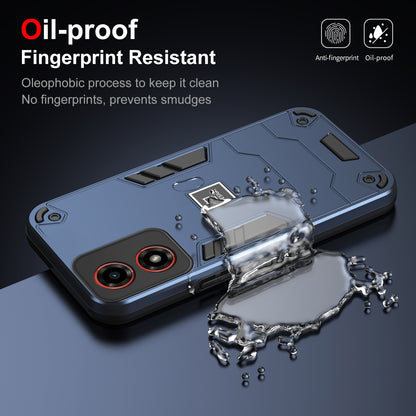 Motorola Moto G04 Shockproof Case - Durable TPU+PC Material, Lightweight, Anti-Fall and Anti-Bump Design, Fashionable Phone Protection-buycases.co.uk