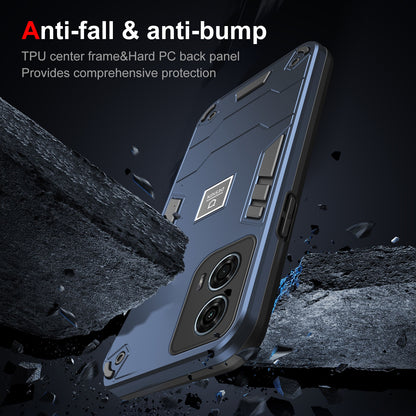 Motorola Moto G24 Power Shockproof Case - Durable TPU+PC Material, Lightweight, Anti-Fall and Anti-Bump Design, Fashionable Phone Protection-buycases.co.uk