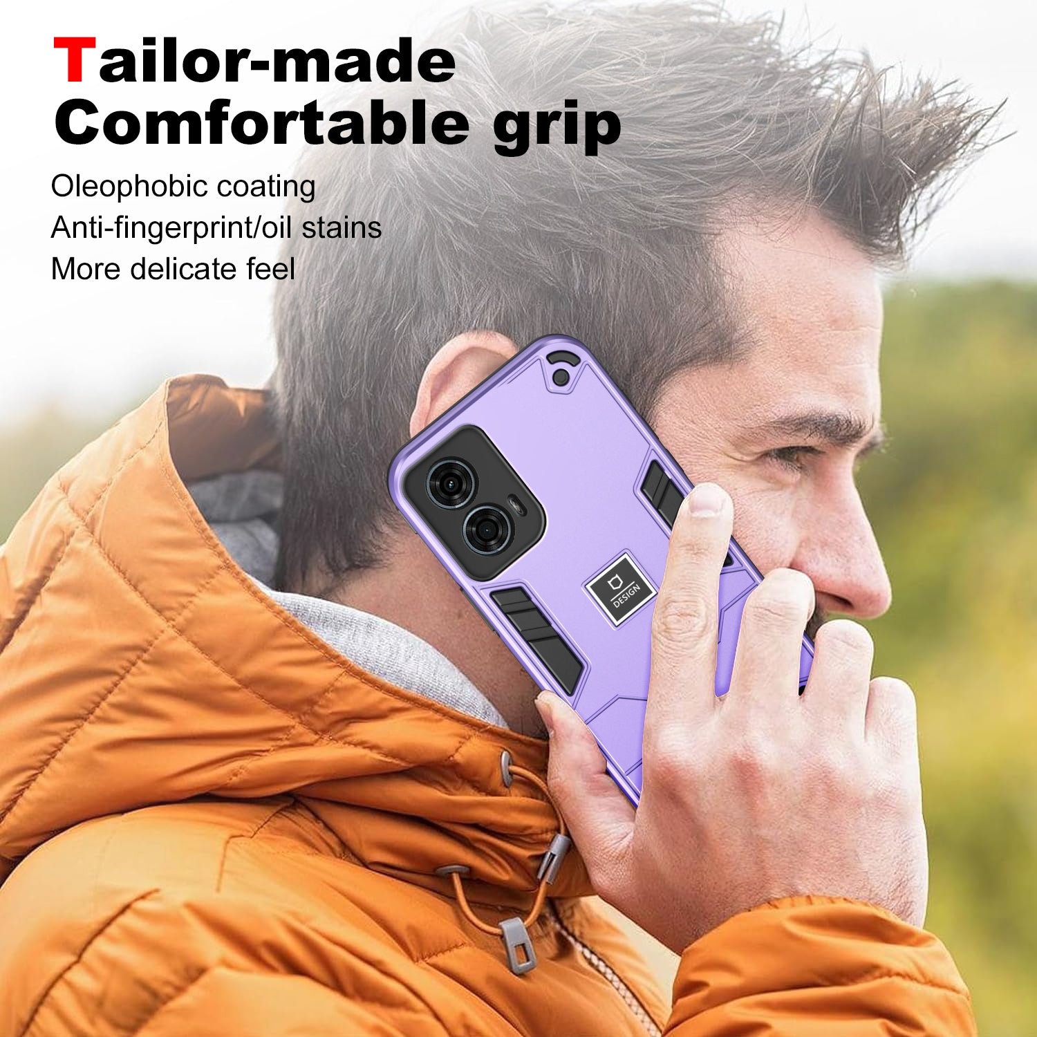 Motorola Moto G24 Power Shockproof Case - Durable TPU+PC Material, Lightweight, Anti-Fall and Anti-Bump Design, Fashionable Phone Protection-buycases.co.uk