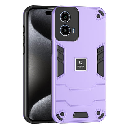 Motorola Moto G34 Shockproof Case - Durable TPU+PC Material, Lightweight, Anti-Fall and Anti-Bump Design, Fashionable Phone Protection-buycases.co.uk