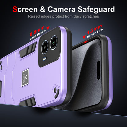 Motorola Moto G34 Shockproof Case - Durable TPU+PC Material, Lightweight, Anti-Fall and Anti-Bump Design, Fashionable Phone Protection-buycases.co.uk