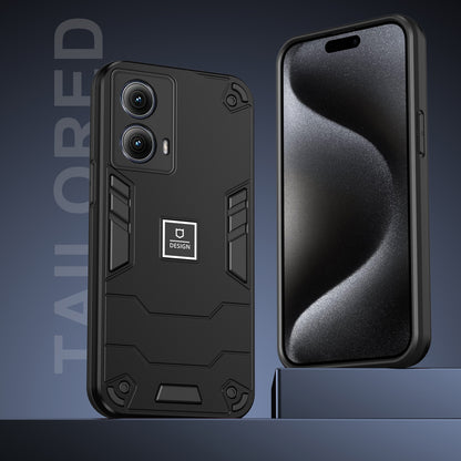 Motorola Edge 5G 2024 Shockproof Case - Durable TPU+PC Material, Lightweight, Anti-Fall and Anti-Bump Design, Fashionable Phone Protection-buycases.co.uk