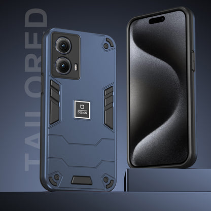 Motorola Edge 5G 2024 Shockproof Case - Durable TPU+PC Material, Lightweight, Anti-Fall and Anti-Bump Design, Fashionable Phone Protection-buycases.co.uk