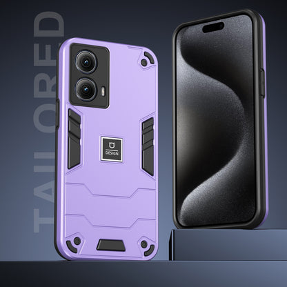 Motorola Edge 5G 2024 Shockproof Case - Durable TPU+PC Material, Lightweight, Anti-Fall and Anti-Bump Design, Fashionable Phone Protection-buycases.co.uk