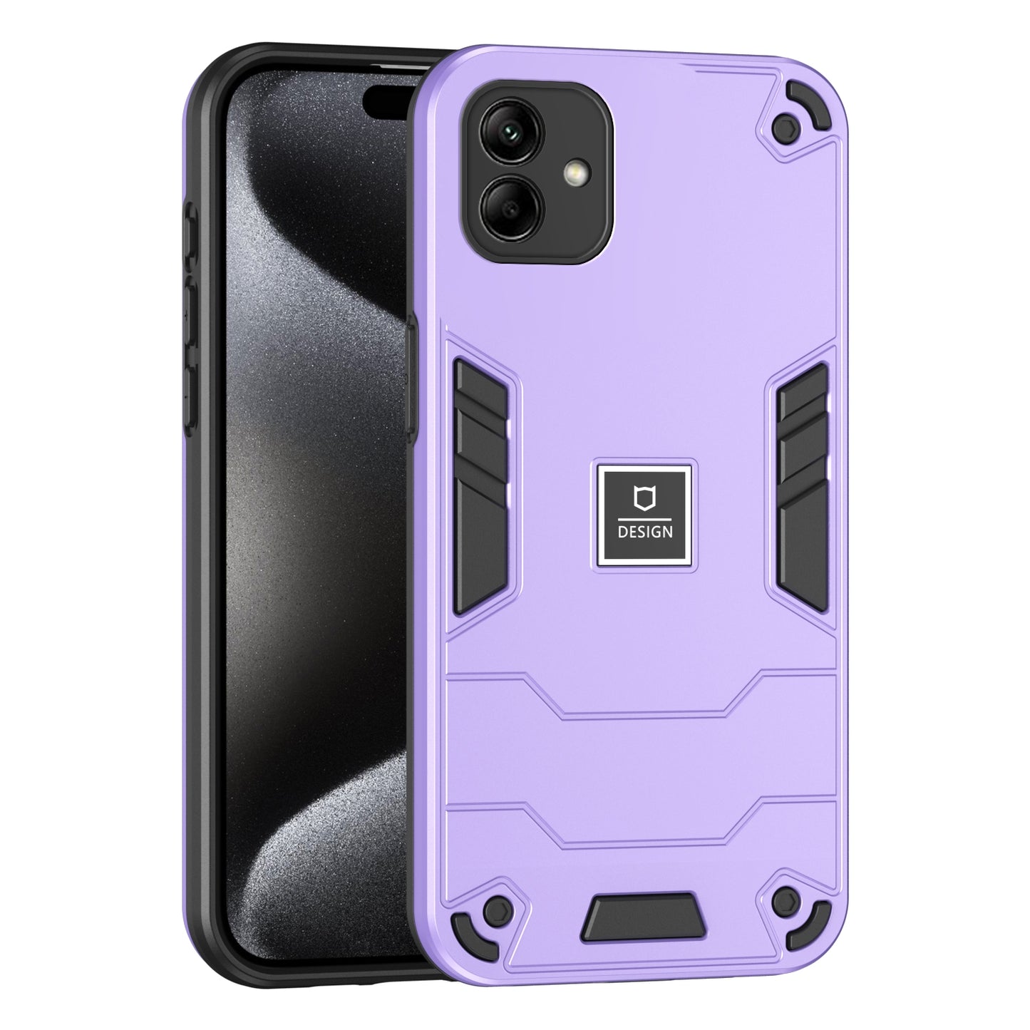 Samsung Galaxy A04 Shockproof Case - Durable TPU+PC Material, Lightweight, Anti-Fall and Anti-Bump Design, Fashionable Phone Protection-buycases.co.uk