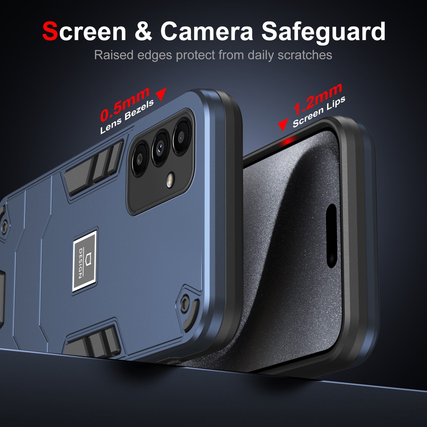 Samsung Galaxy A13 5G Shockproof Case - Durable TPU+PC Material, Lightweight, Anti-Fall and Anti-Bump Design, Fashionable Phone Protection-buycases.co.uk