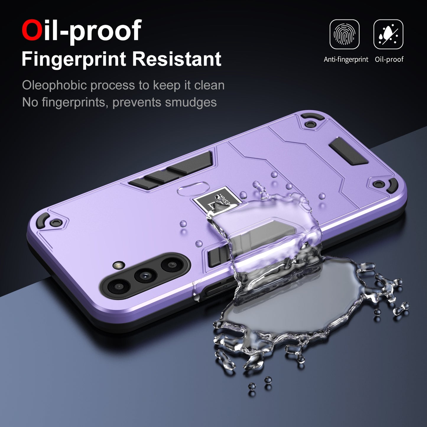 Samsung Galaxy A14 Shockproof Case - Durable TPU+PC Material, Lightweight, Anti-Fall and Anti-Bump Design, Fashionable Phone Protection-buycases.co.uk