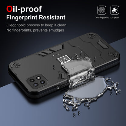 Samsung Galaxy A22 5G Shockproof Case - Durable TPU+PC Material, Lightweight, Anti-Fall and Anti-Bump Design, Fashionable Phone Protection-buycases.co.uk