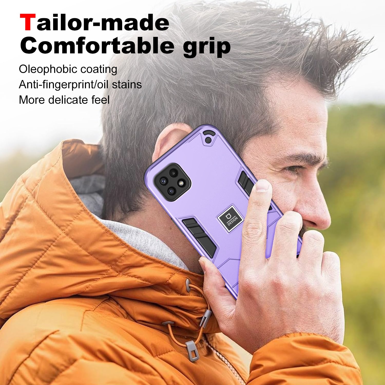 Samsung Galaxy A22 5G Shockproof Case - Durable TPU+PC Material, Lightweight, Anti-Fall and Anti-Bump Design, Fashionable Phone Protection-buycases.co.uk