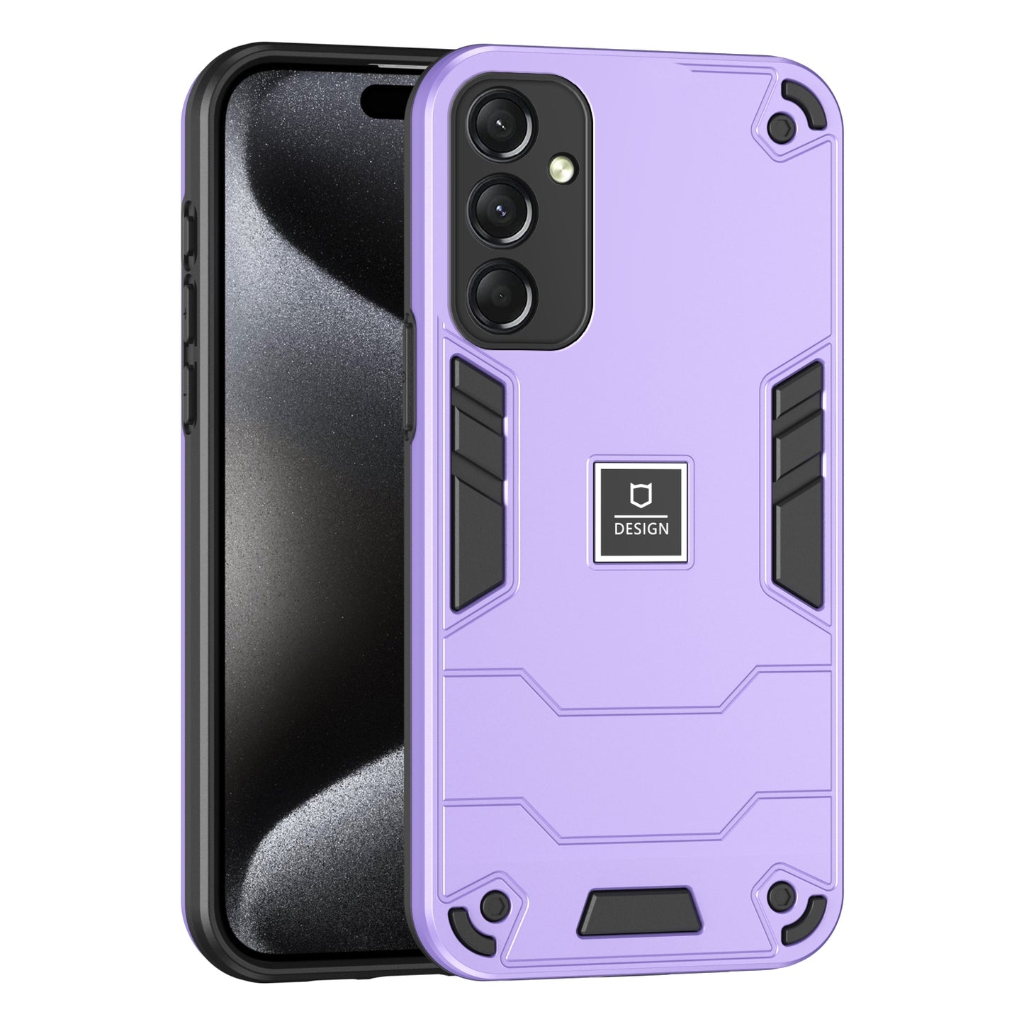 Samsung Galaxy A24 4G Shockproof Case - Durable TPU+PC Material, Lightweight, Anti-Fall and Anti-Bump Design, Fashionable Phone Protection-buycases.co.uk
