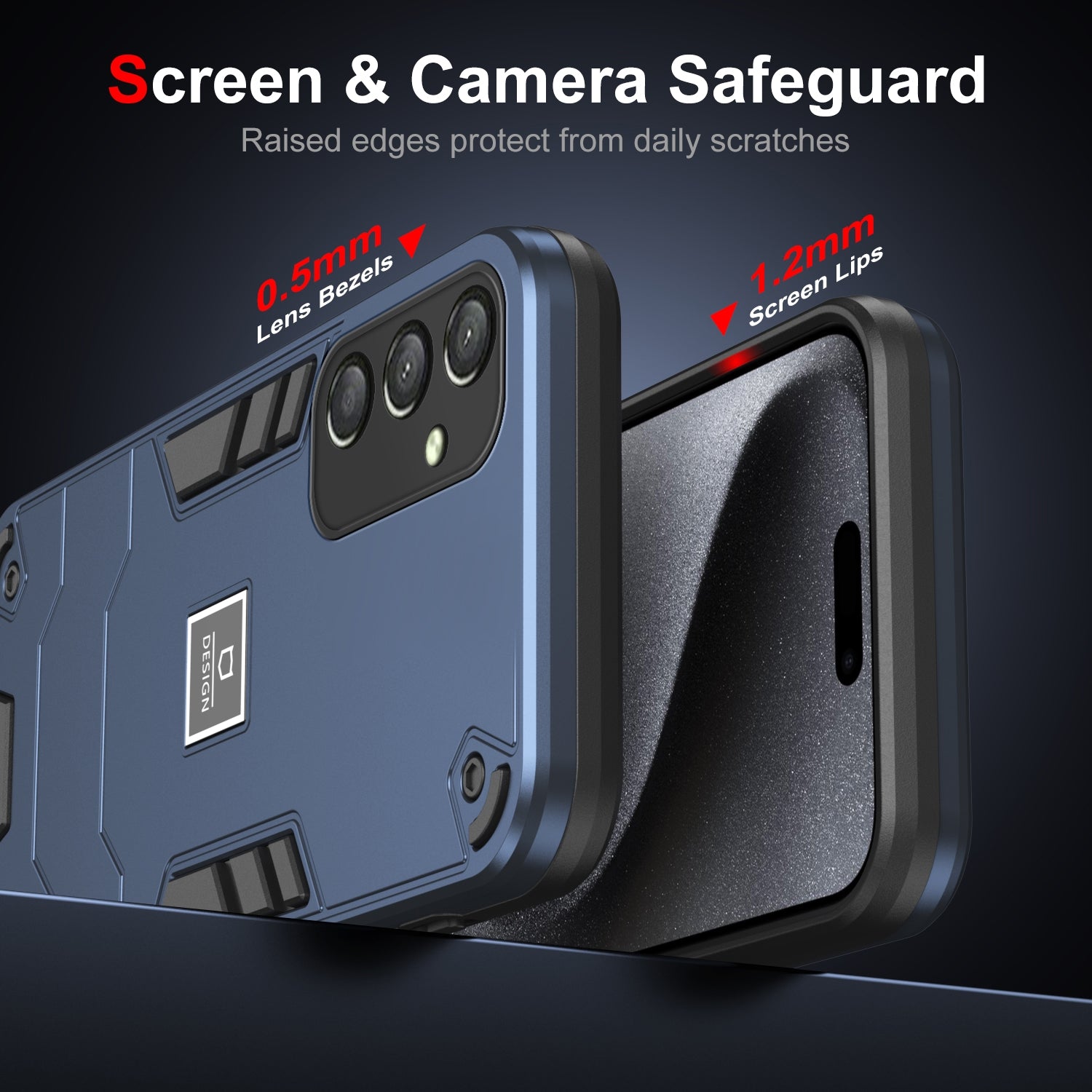 Samsung Galaxy A25 Asia-Pacific 1.61 Shockproof Case - Durable TPU+PC Material, Lightweight, Anti-Fall and Anti-Bump Design, Fashionable Phone Protection-buycases.co.uk