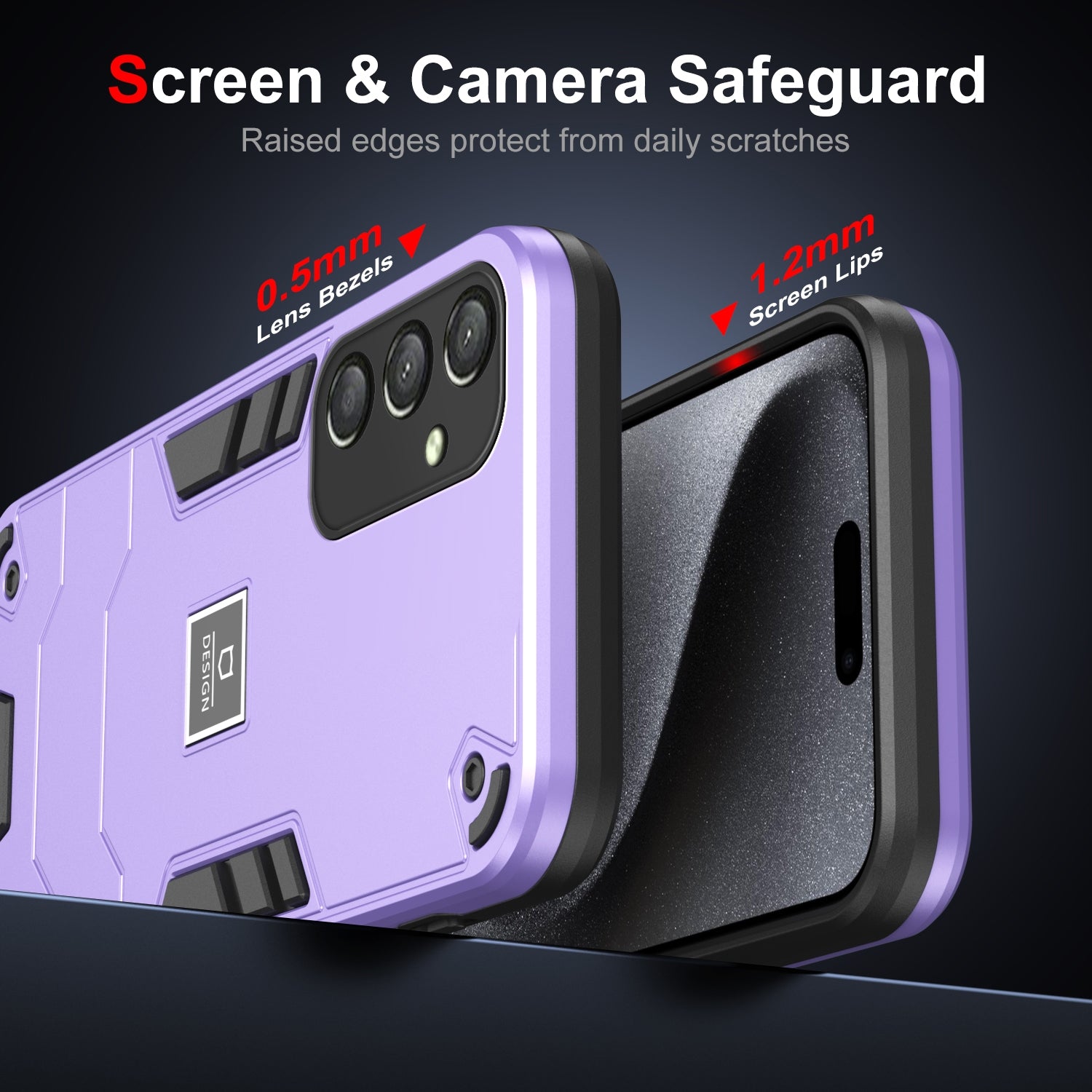 Samsung Galaxy A25 Asia-Pacific 1.61 Shockproof Case - Durable TPU+PC Material, Lightweight, Anti-Fall and Anti-Bump Design, Fashionable Phone Protection-buycases.co.uk