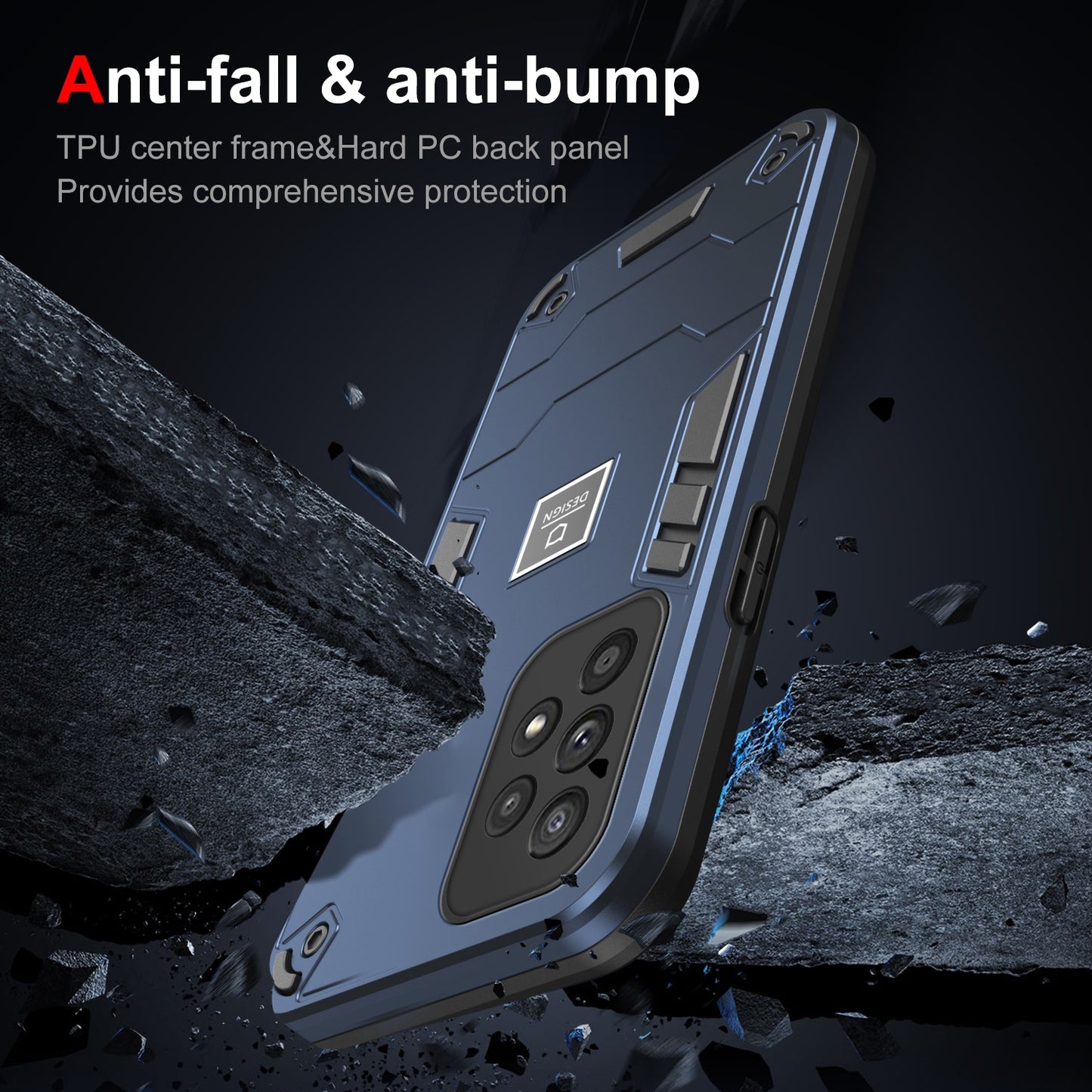 Samsung Galaxy A33 5G Shockproof Case - Durable TPU+PC Material, Lightweight, Anti-Fall and Anti-Bump Design, Fashionable Phone Protection-buycases.co.uk