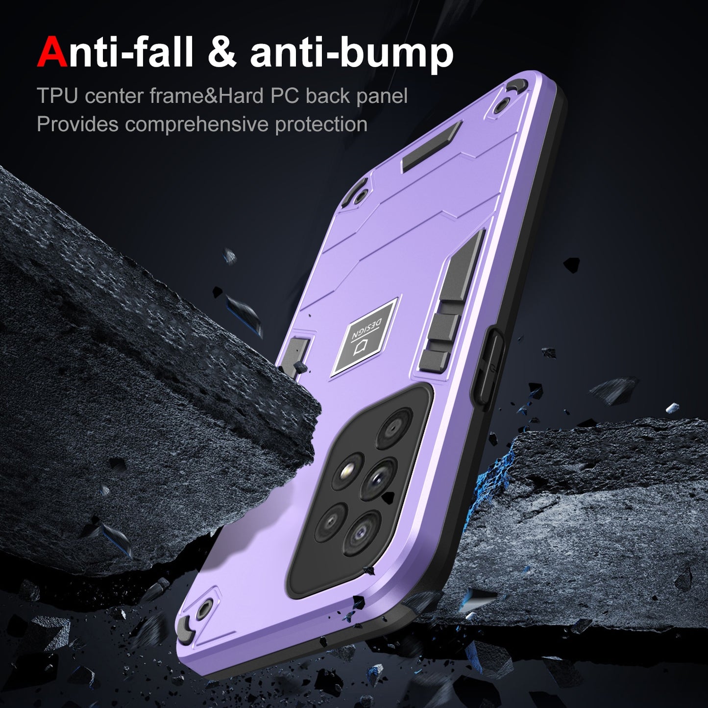 Samsung Galaxy A33 5G Shockproof Case - Durable TPU+PC Material, Lightweight, Anti-Fall and Anti-Bump Design, Fashionable Phone Protection-buycases.co.uk