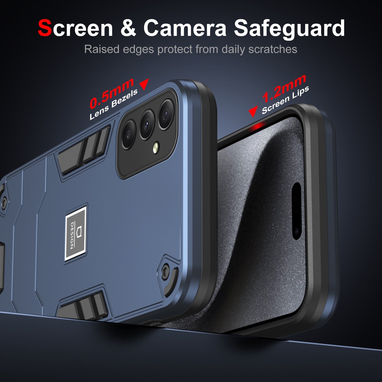 Samsung Galaxy A34 5G Shockproof Case - Durable TPU+PC Material, Lightweight, Anti-Fall and Anti-Bump Design, Fashionable Phone Protection-buycases.co.uk