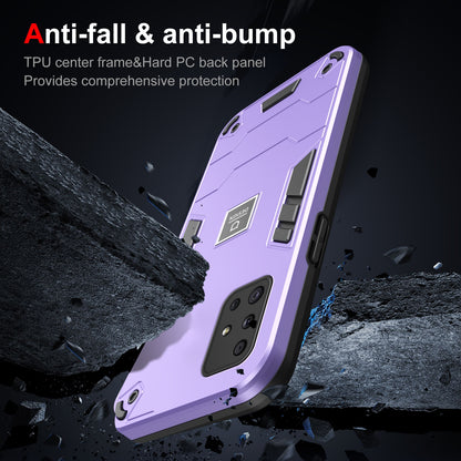 Samsung Galaxy A51 4G Shockproof Case - Durable TPU+PC Material, Lightweight, Anti-Fall and Anti-Bump Design, Fashionable Phone Protection-buycases.co.uk