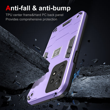 Samsung Galaxy A52 5G Shockproof Case - Durable TPU+PC Material, Lightweight, Anti-Fall and Anti-Bump Design, Fashionable Phone Protection-buycases.co.uk