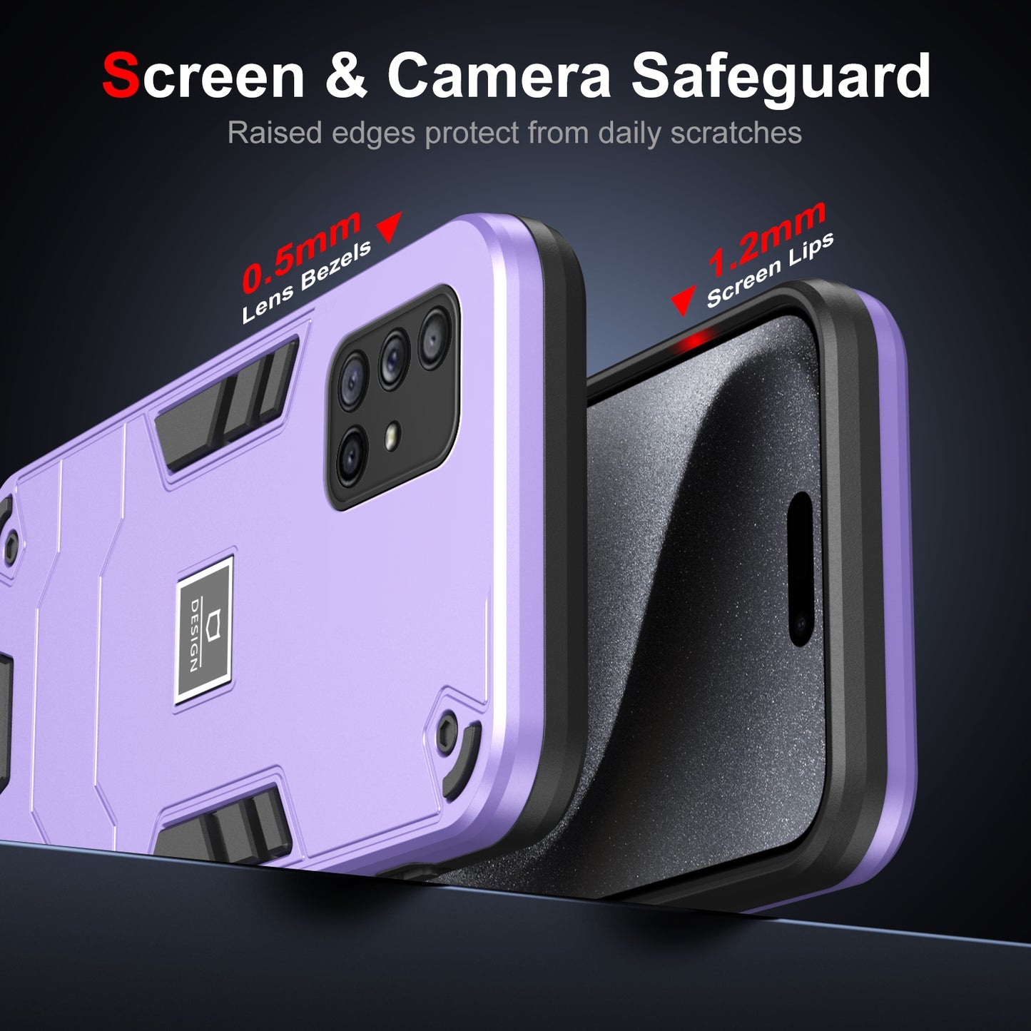 Samsung Galaxy A71 4G Shockproof Case - Durable TPU+PC Material, Lightweight, Anti-Fall and Anti-Bump Design, Fashionable Phone Protection-buycases.co.uk