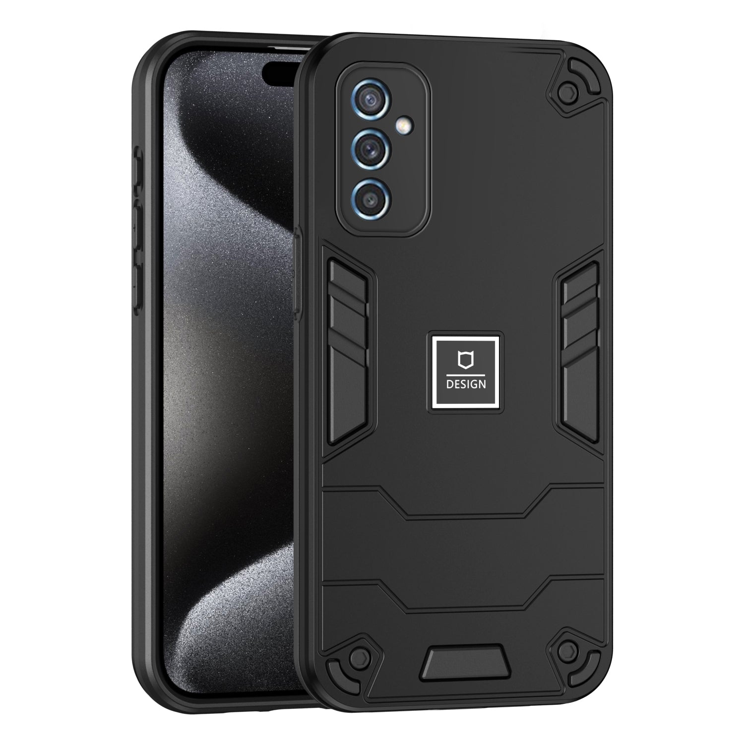 Samsung Galaxy M52 5G Shockproof Case - Durable TPU+PC Material, Lightweight, Anti-Fall and Anti-Bump Design, Fashionable Phone Protection-buycases.co.uk