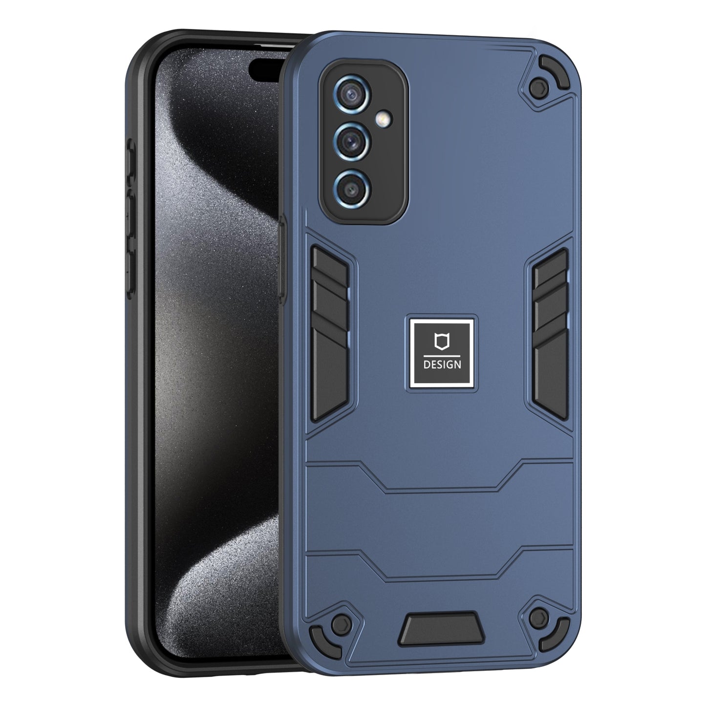 Samsung Galaxy M52 5G Shockproof Case - Durable TPU+PC Material, Lightweight, Anti-Fall and Anti-Bump Design, Fashionable Phone Protection-buycases.co.uk
