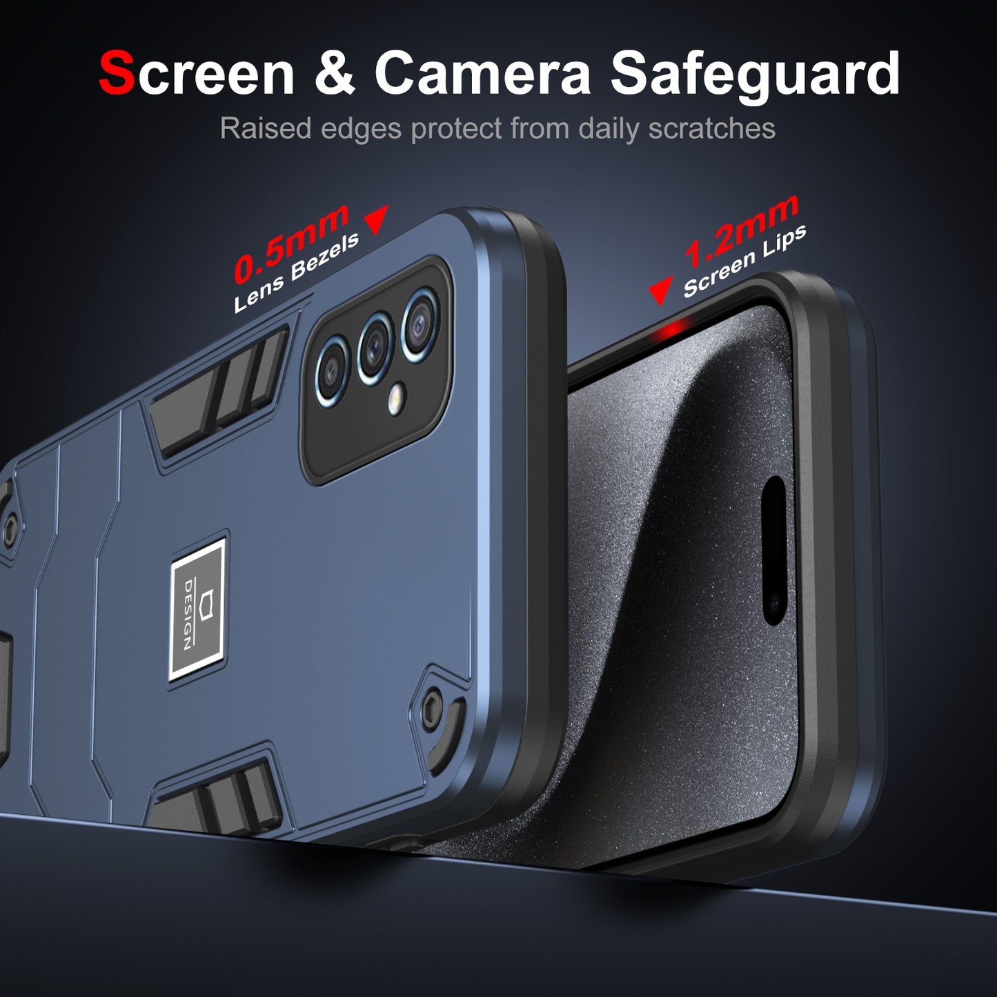 Samsung Galaxy M52 5G Shockproof Case - Durable TPU+PC Material, Lightweight, Anti-Fall and Anti-Bump Design, Fashionable Phone Protection-buycases.co.uk