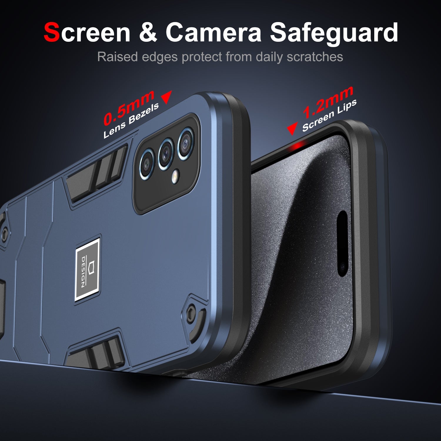 Samsung Galaxy M52 5G Shockproof Case - Durable TPU+PC Material, Lightweight, Anti-Fall and Anti-Bump Design, Fashionable Phone Protection-buycases.co.uk