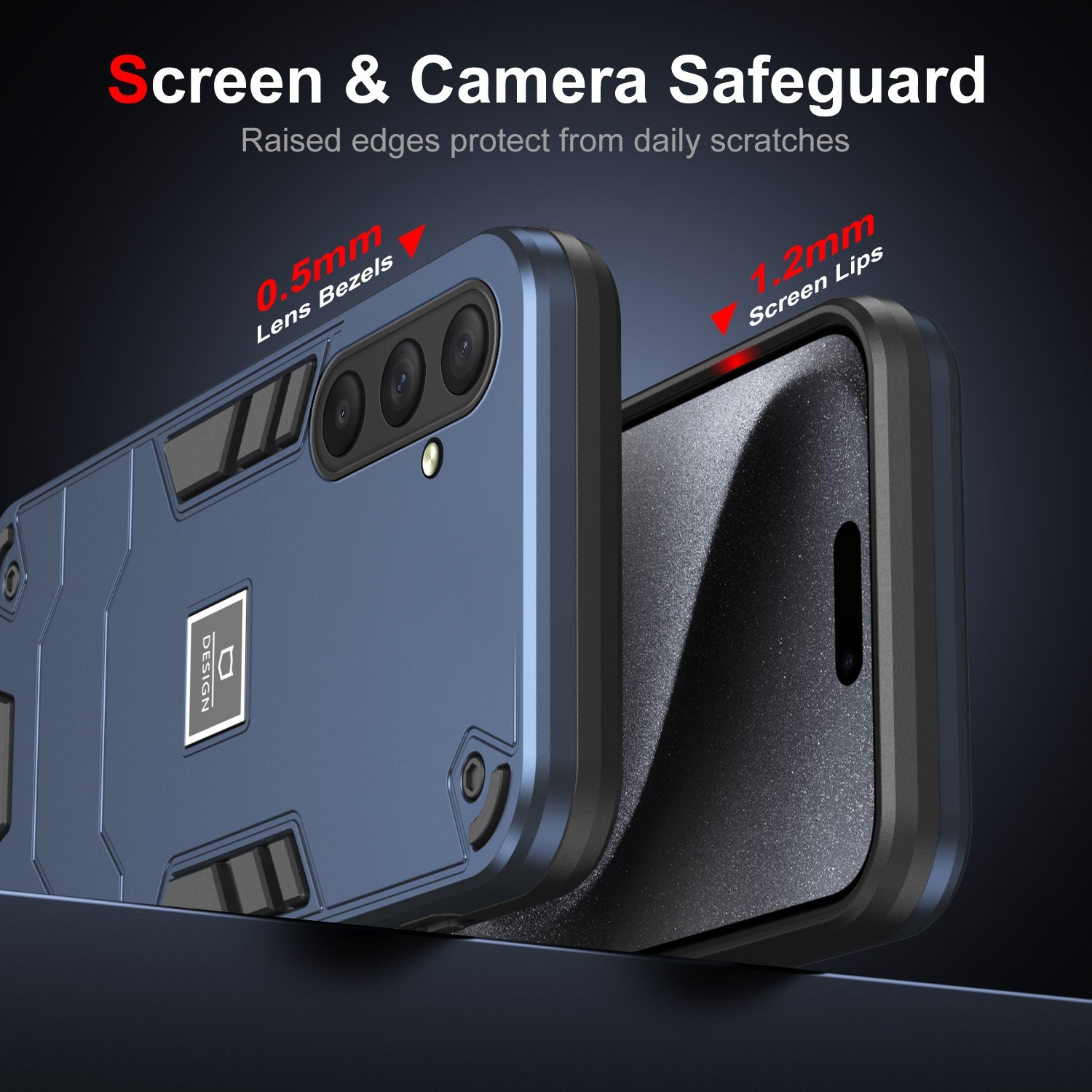 Samsung Galaxy M54 Shockproof Case - Durable TPU+PC Material, Lightweight, Anti-Fall and Anti-Bump Design, Fashionable Phone Protection-buycases.co.uk