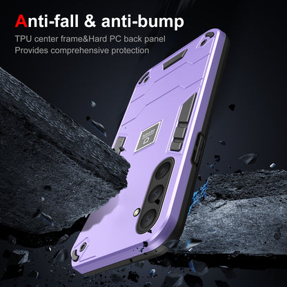 Samsung Galaxy M54 Shockproof Case - Durable TPU+PC Material, Lightweight, Anti-Fall and Anti-Bump Design, Fashionable Phone Protection-buycases.co.uk