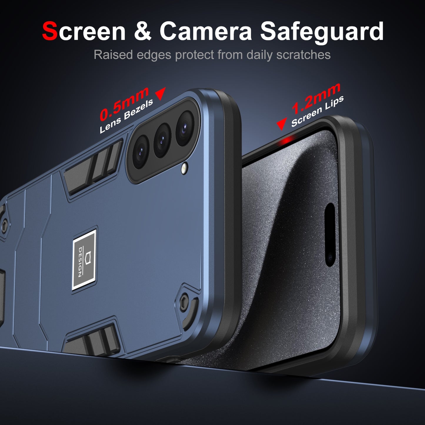 Samsung Galaxy S23 5G Shockproof Case - Durable TPU+PC Material, Lightweight, Anti-Fall and Anti-Bump Design, Fashionable Phone Protection-buycases.co.uk