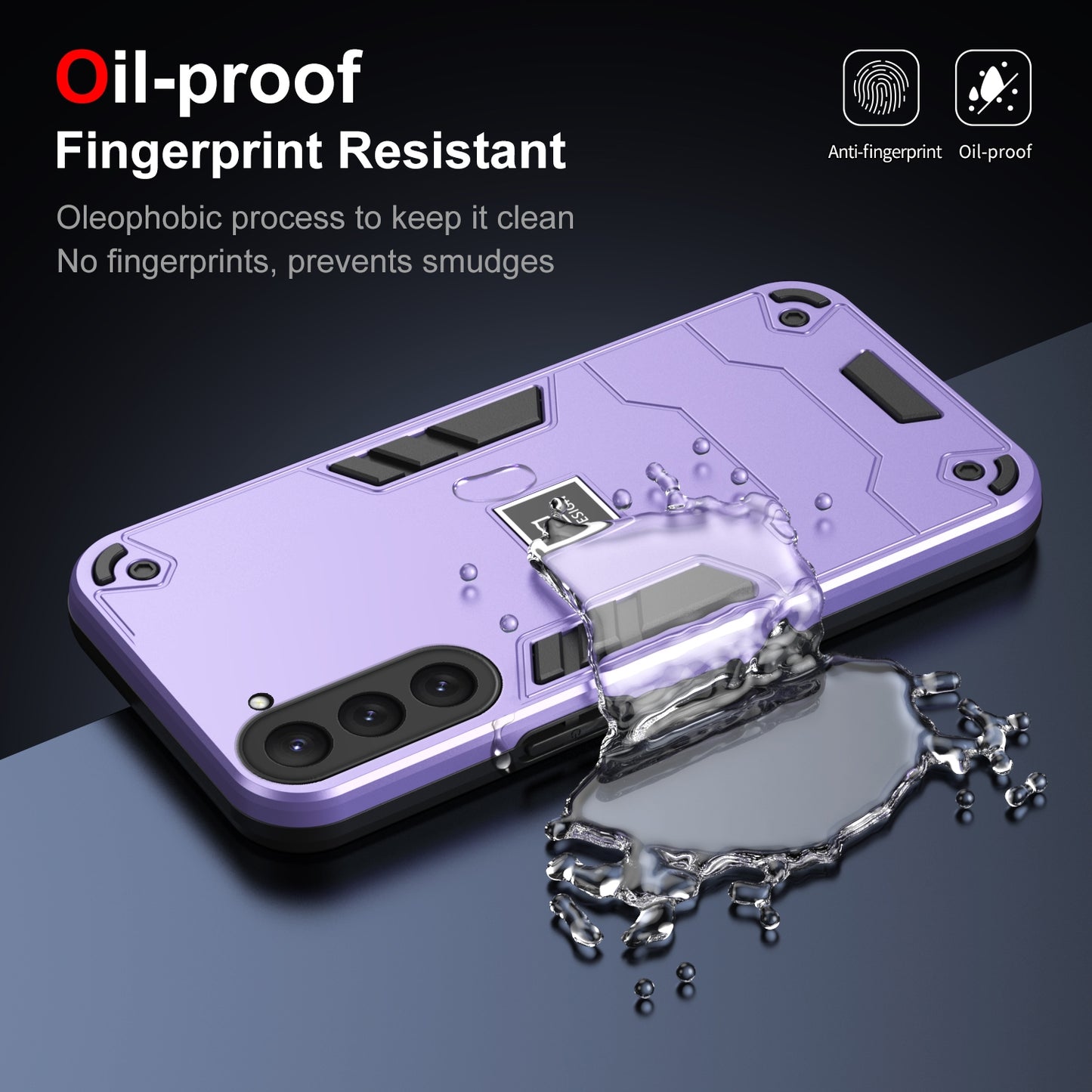 Samsung Galaxy S23 5G Shockproof Case - Durable TPU+PC Material, Lightweight, Anti-Fall and Anti-Bump Design, Fashionable Phone Protection-buycases.co.uk