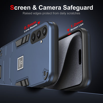 Samsung Galaxy S23 FE 5G Shockproof Case - Durable TPU+PC Material, Lightweight, Anti-Fall and Anti-Bump Design, Fashionable Phone Protection-buycases.co.uk