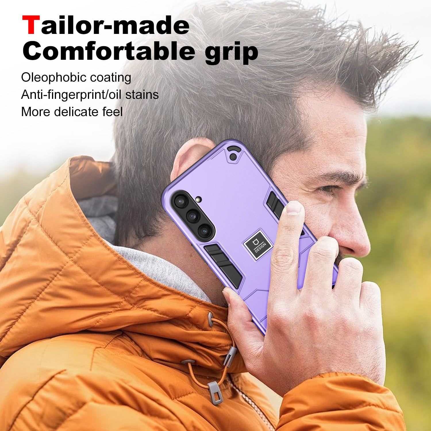Samsung Galaxy S23 FE 5G Shockproof Case - Durable TPU+PC Material, Lightweight, Anti-Fall and Anti-Bump Design, Fashionable Phone Protection-buycases.co.uk