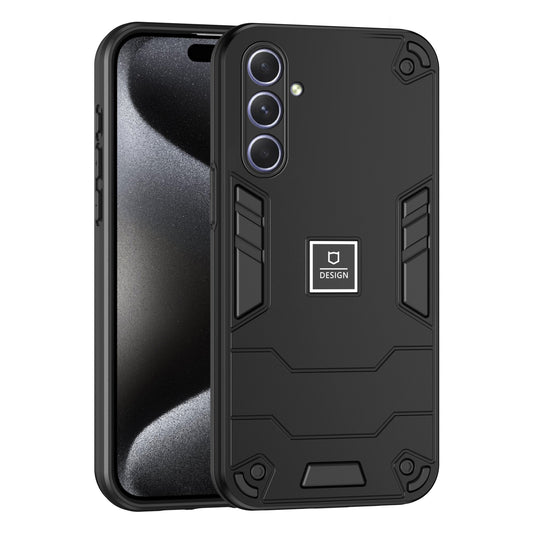 Samsung Galaxy A55 Shockproof Case - Durable TPU+PC Material, Lightweight, Anti-Fall and Anti-Bump Design, Fashionable Phone Protection-buycases.co.uk