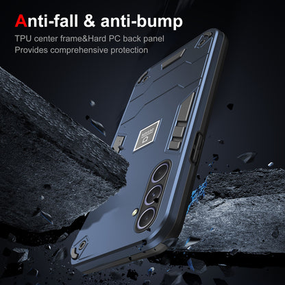 Samsung Galaxy A55 Shockproof Case - Durable TPU+PC Material, Lightweight, Anti-Fall and Anti-Bump Design, Fashionable Phone Protection-buycases.co.uk