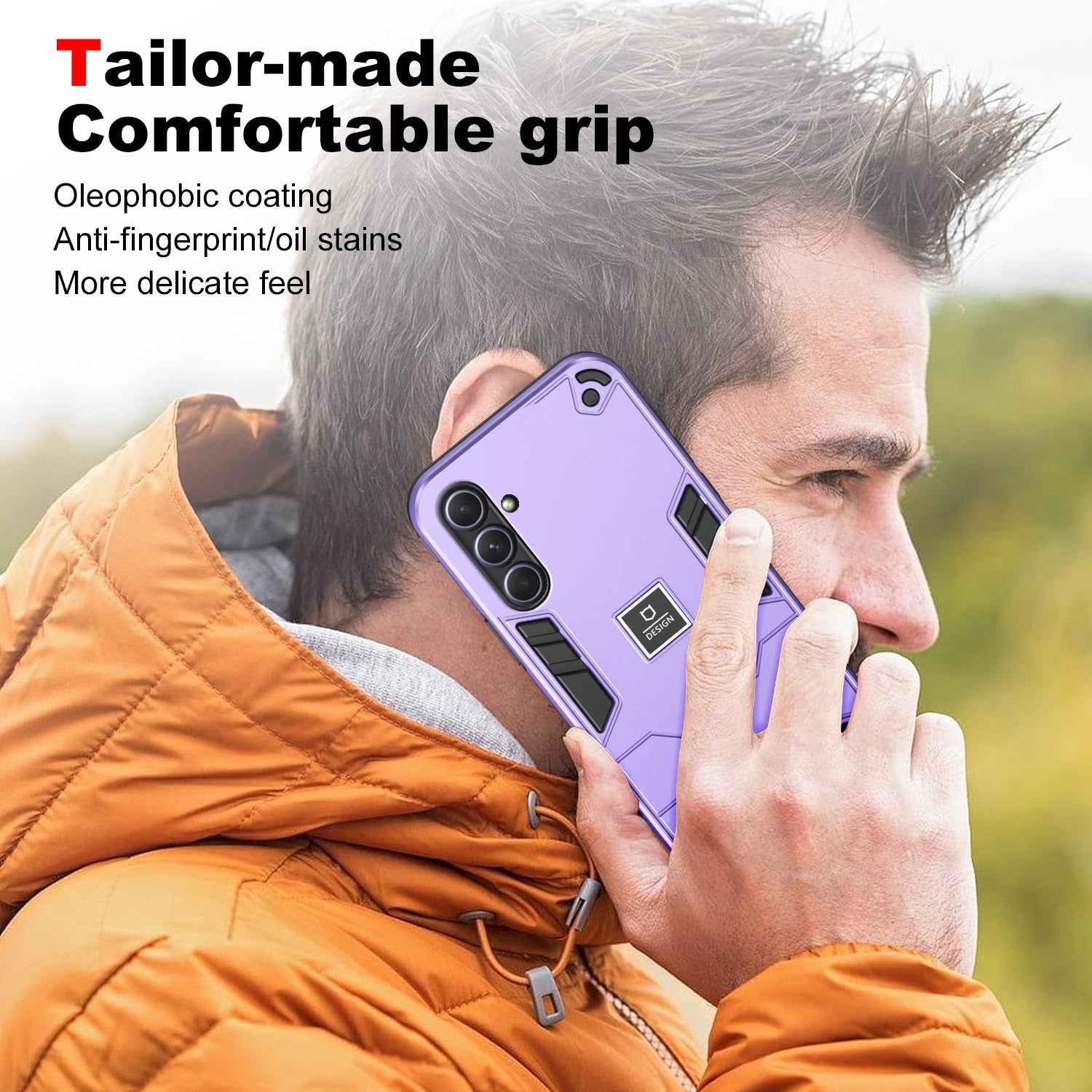 Samsung Galaxy A55 Shockproof Case - Durable TPU+PC Material, Lightweight, Anti-Fall and Anti-Bump Design, Fashionable Phone Protection-buycases.co.uk
