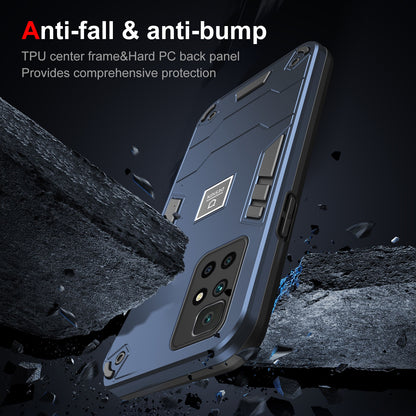 Xiaomi Redmi 10 Shockproof Case - Durable TPU+PC Material, Lightweight, Anti-Fall and Anti-Bump Design, Fashionable Phone Protection-buycases.co.uk