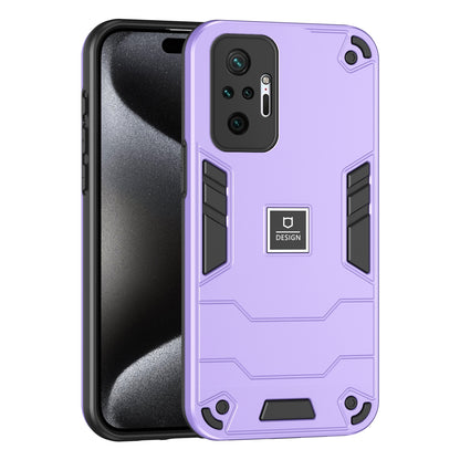 Xiaomi Redmi Note 10 Pro 4G Shockproof Case - Durable TPU+PC Material, Lightweight, Anti-Fall and Anti-Bump Design, Fashionable Phone Protection-buycases.co.uk