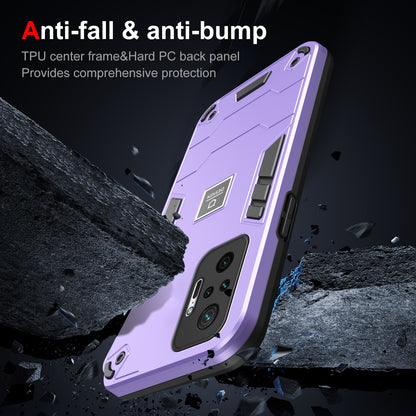 Xiaomi Redmi Note 10 Pro 4G Shockproof Case - Durable TPU+PC Material, Lightweight, Anti-Fall and Anti-Bump Design, Fashionable Phone Protection-buycases.co.uk