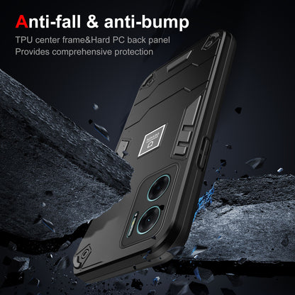 Xiaomi Redmi Note 11E Shockproof Case - Durable TPU+PC Material, Lightweight, Anti-Fall and Anti-Bump Design, Fashionable Phone Protection-buycases.co.uk