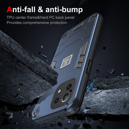 Xiaomi 11 Lite Shockproof Case - Durable TPU+PC Material, Lightweight, Anti-Fall and Anti-Bump Design, Fashionable Phone Protection-buycases.co.uk