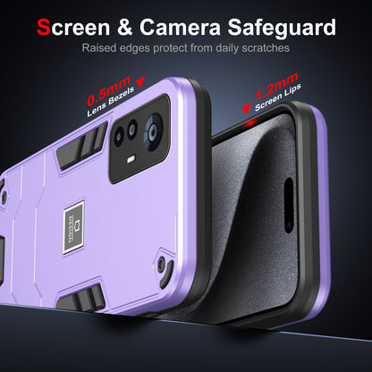 Xiaomi 12T Shockproof Case - Durable TPU+PC Material, Lightweight, Anti-Fall and Anti-Bump Design, Fashionable Phone Protection-buycases.co.uk