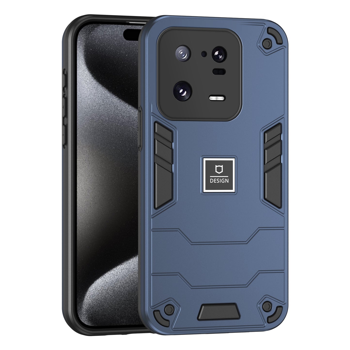 Xiaomi 13 Pro Shockproof Case - Durable TPU+PC Material, Lightweight, Anti-Fall and Anti-Bump Design, Fashionable Phone Protection-buycases.co.uk