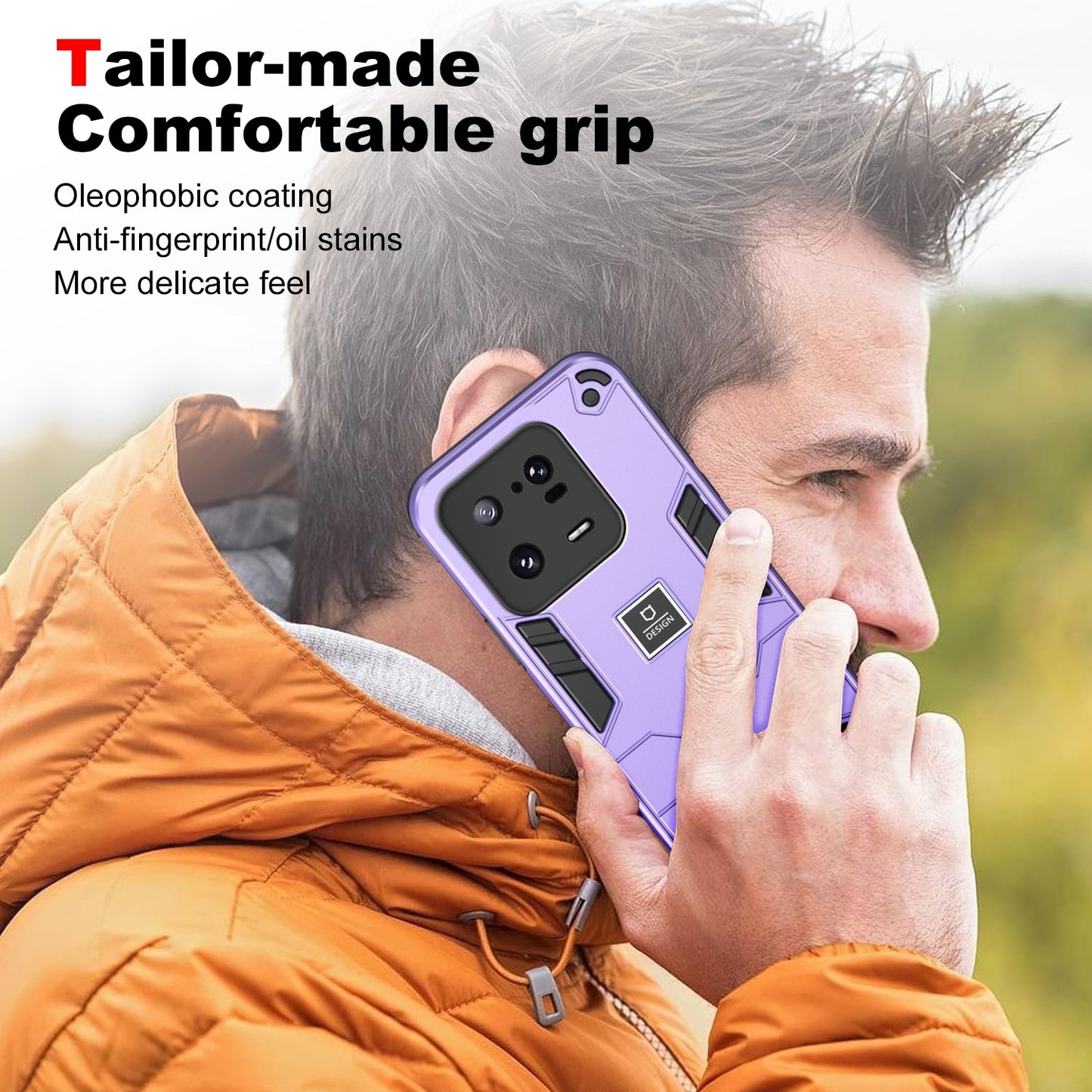 Xiaomi 13 Pro Shockproof Case - Durable TPU+PC Material, Lightweight, Anti-Fall and Anti-Bump Design, Fashionable Phone Protection-buycases.co.uk