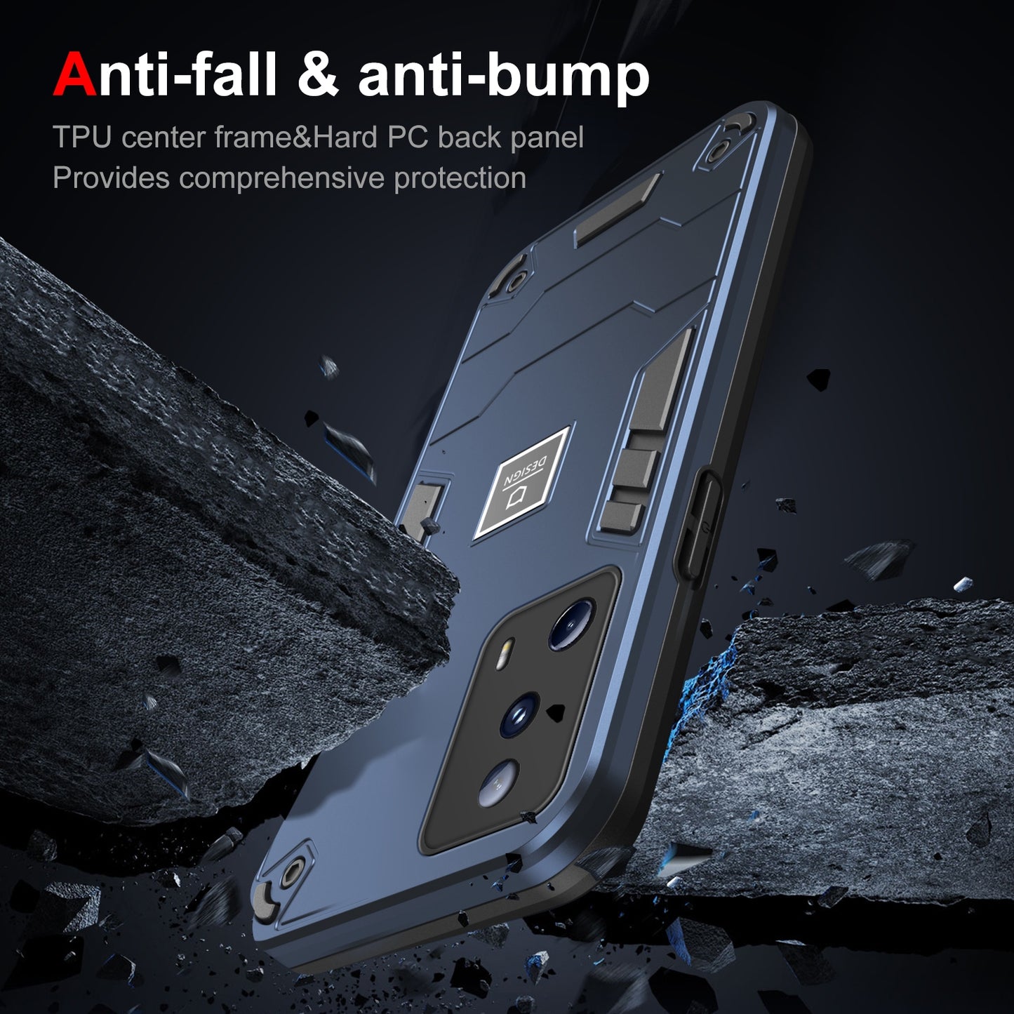 Xiaomi 13 Lite Shockproof Case - Durable TPU+PC Material, Lightweight, Anti-Fall and Anti-Bump Design, Fashionable Phone Protection-buycases.co.uk